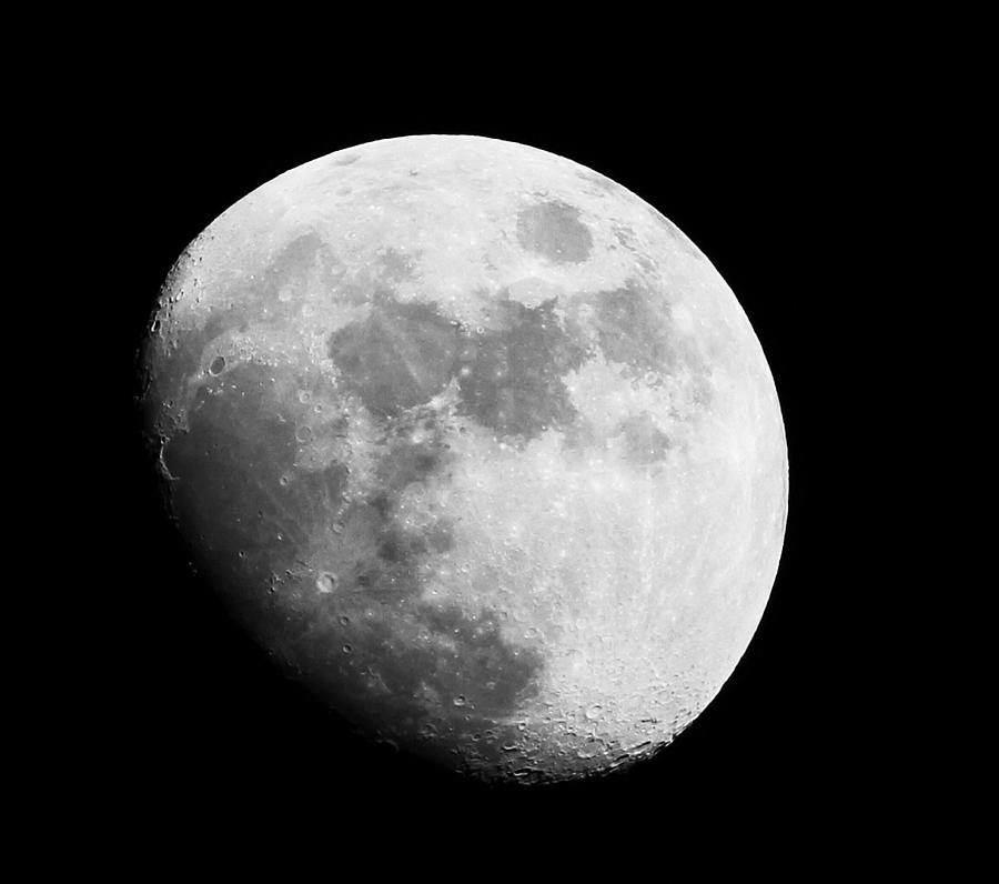Tonight's Moon 1/30/15 Photograph by Jackson Pearson Fine Art America