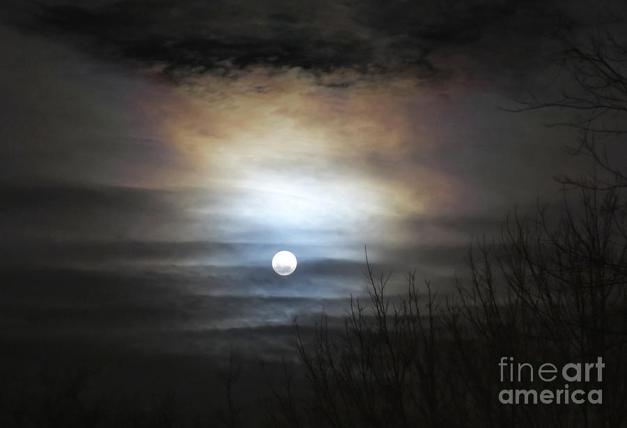 Tonights Moon Photograph by Douglas Stucky