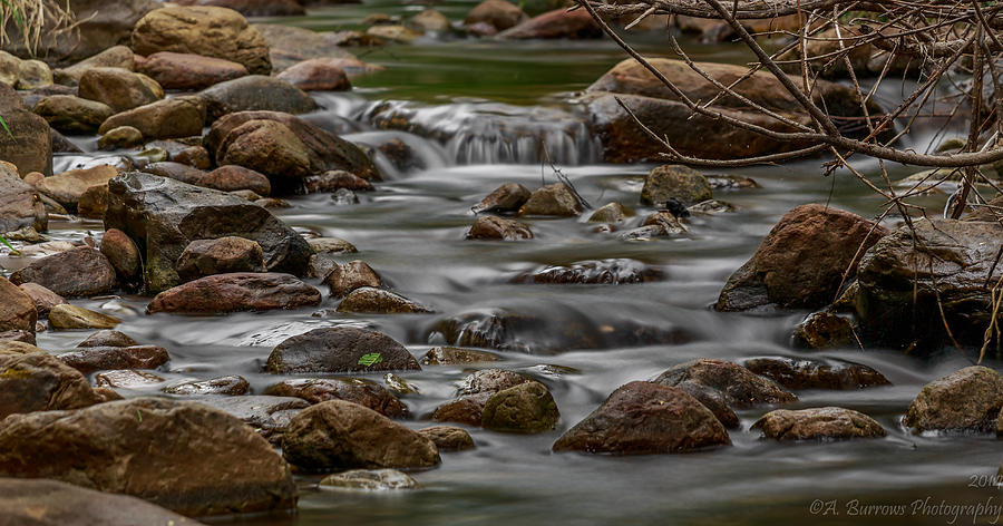 Tonto Creek Rapids Photograph by Aaron Burrows