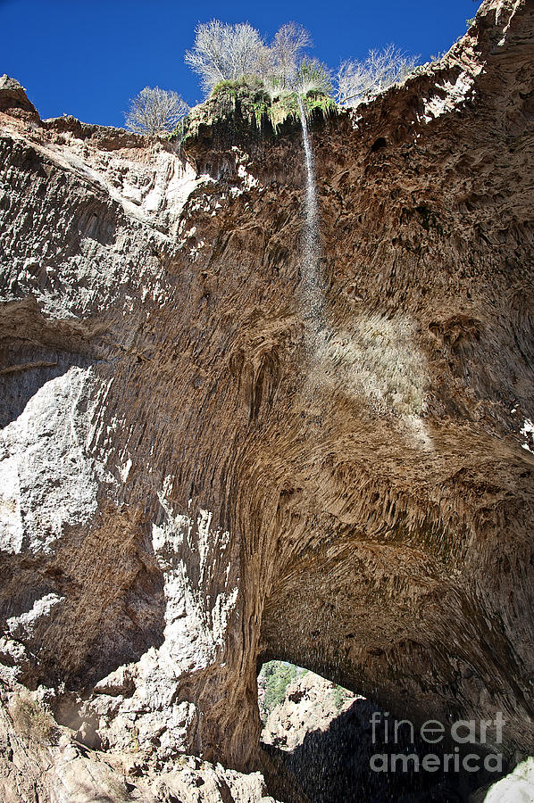 Tonto Natural Bridge and Rock Formations Photograph by Lee Craig