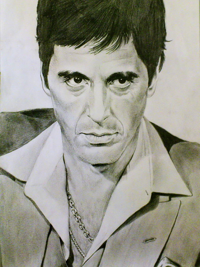 Tony Drawing by Slavisa Krunic