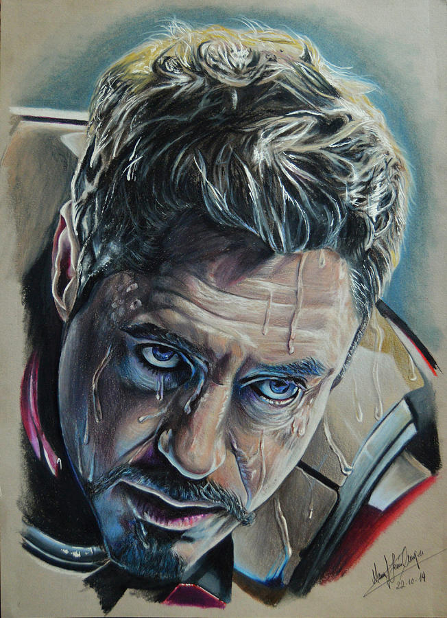 Drawing Iron Man  Tony Stark  Robert Downey Jr  Portrait  Pencil  Drawing  This is a time lapse video of drawing Robert Downey Jr as Tony  Stark aka Iron