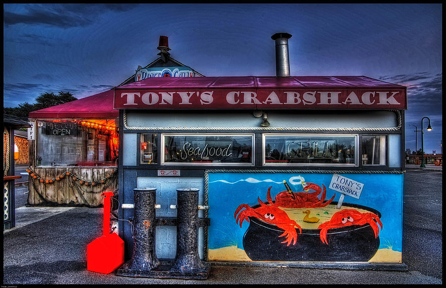 Tonys Crabshack Photograph by Thom Zehrfeld