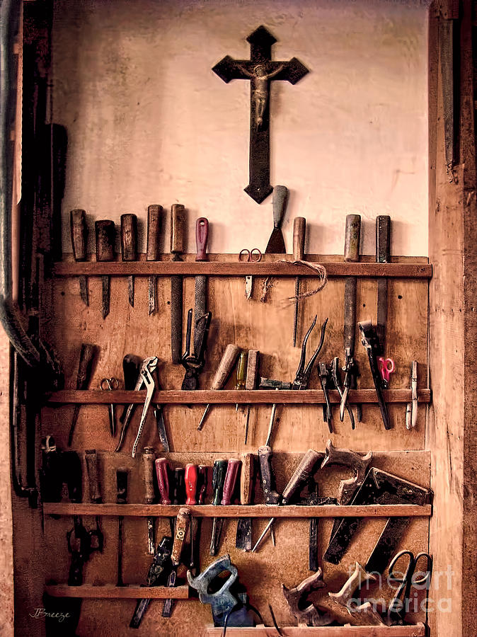 Tools of Pietro Picetti Photograph by Jennie Breeze