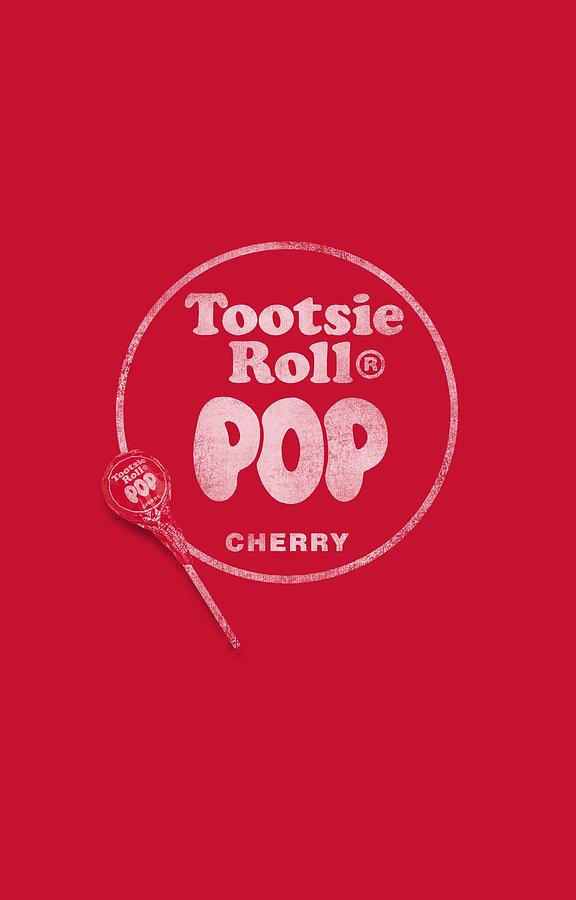 Candy Digital Art - Tootsie Roll - Tootsie Roll Pop Logo by Brand A