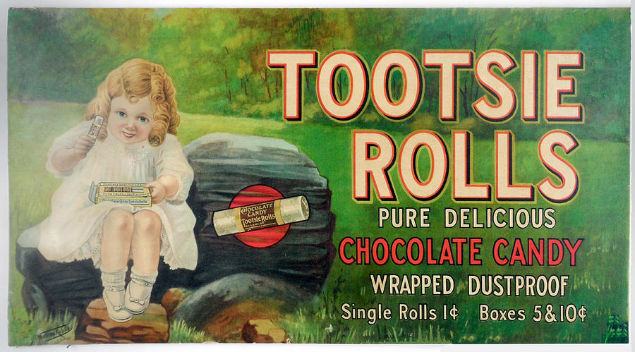 Streetcar Digital Art - Tootsie Rolls Chocolate Candy by Woodson Savage