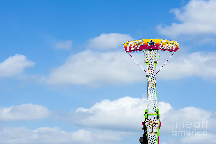Top Gun Carnival Ride Photograph by Imagery by Charly