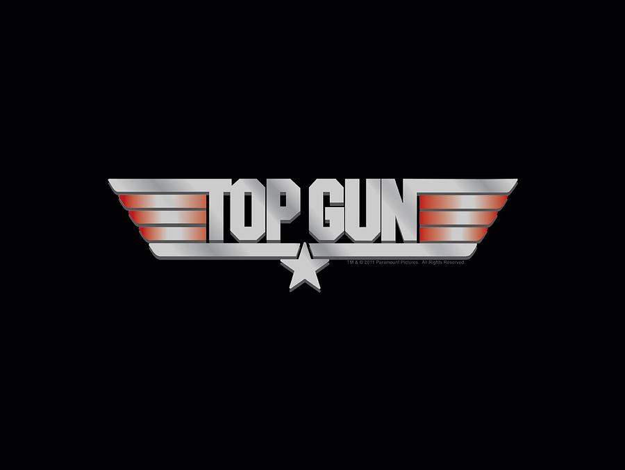 Top Gun Logo Digital Art By Brand A My Xxx Hot Girl