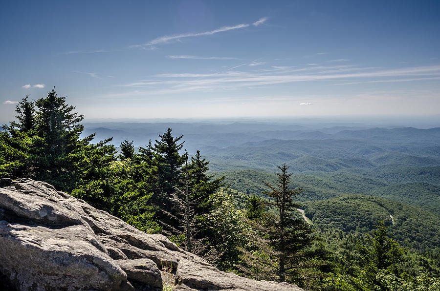 Top of Grandfather Mountain Photograph by Harold Elixson - Fine Art America