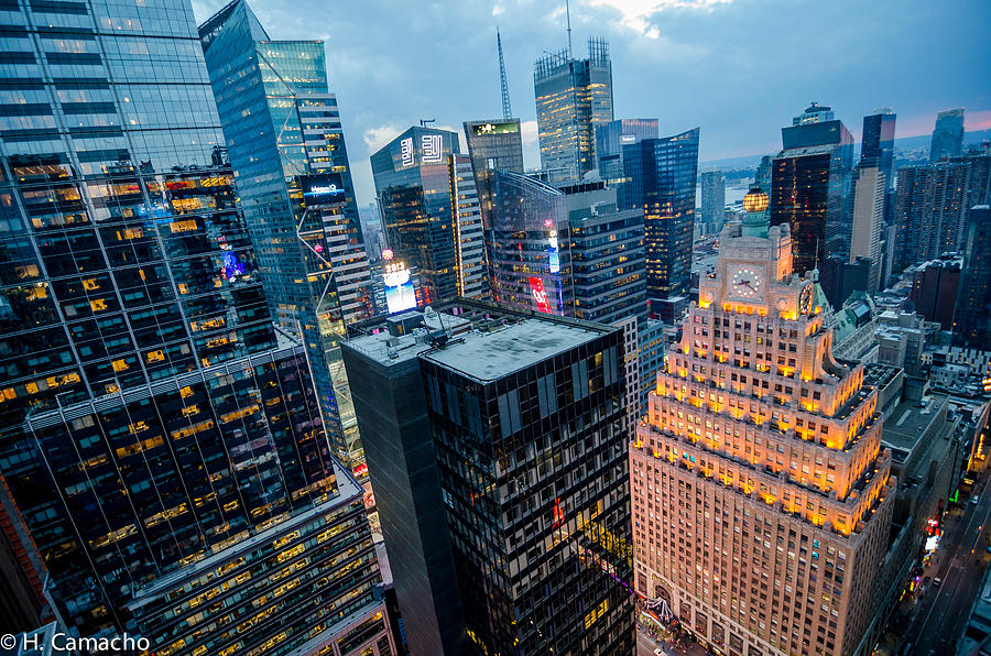 New York Photograph - Top of Midtown Manhattan  by Heriberto Camacho