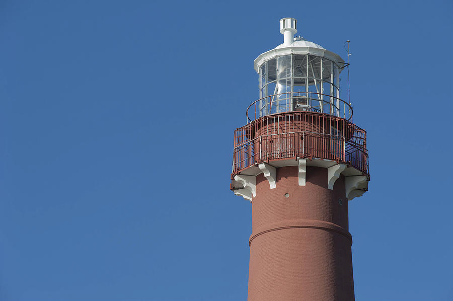 Top Of Old Barney Barnegat Lighthouse Photograph