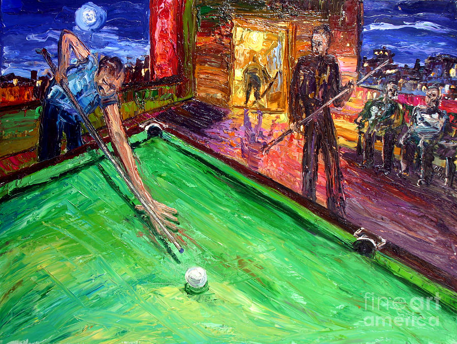 Taxi Driver Painting - Top Of The Game by Arthur Robins