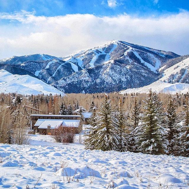 Mountain Photograph - Top Of The Morning To Ya! #sunvalley by Cody Haskell