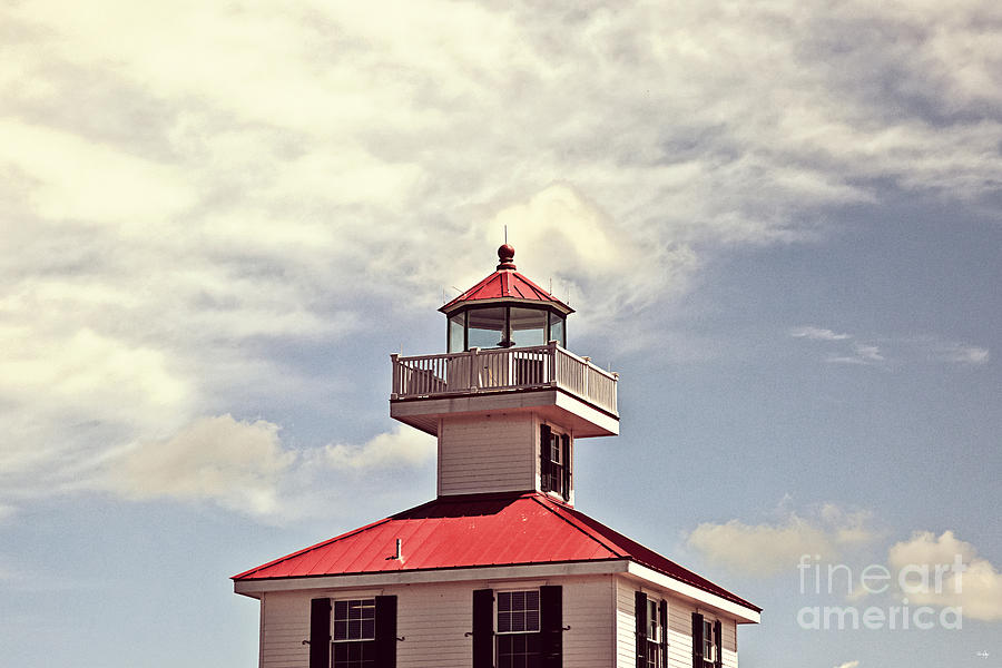 New Orleans Photograph - Top of the New Canal Lighthouse by Scott Pellegrin