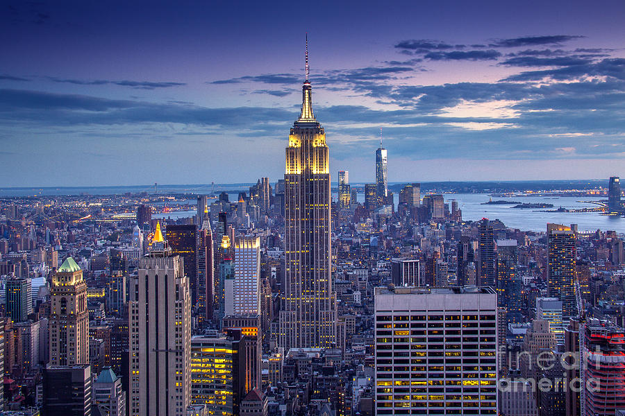 New York City Photograph - Top of the World by Marco Crupi