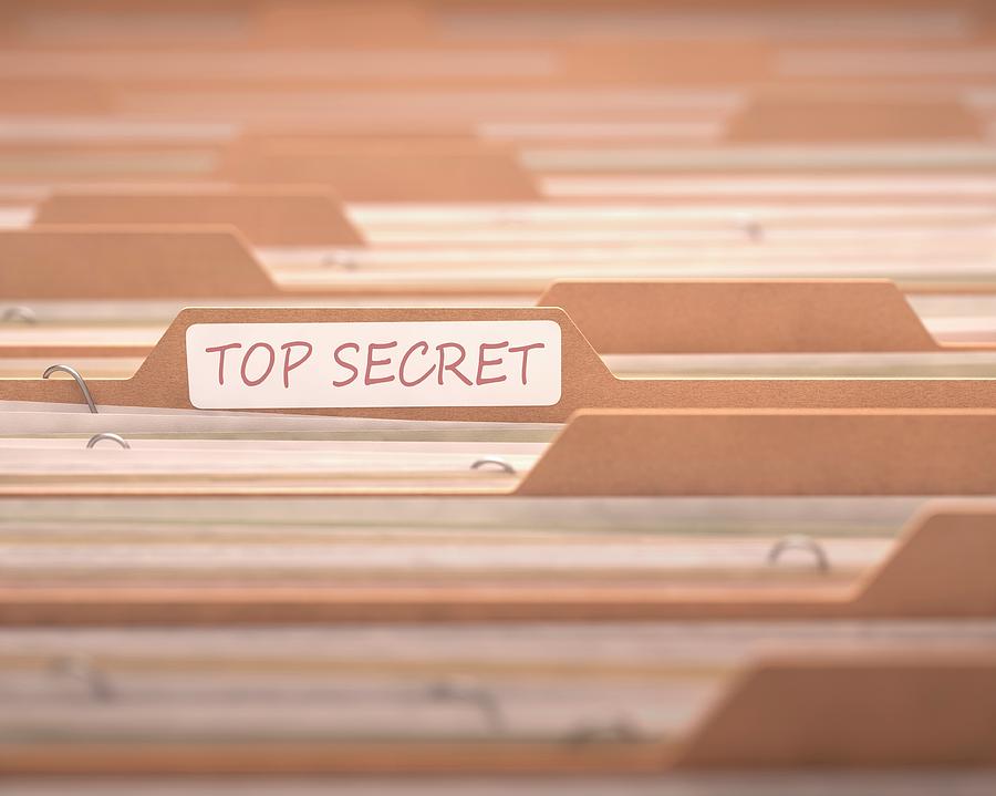 Top Secret Files Photograph By Ktsdesign Science Photo Library