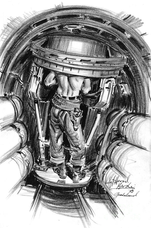 Top Turret B-17 1943 Photograph by Padre Art