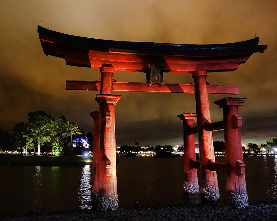 Torii Gate Photograph by Nora Martinez