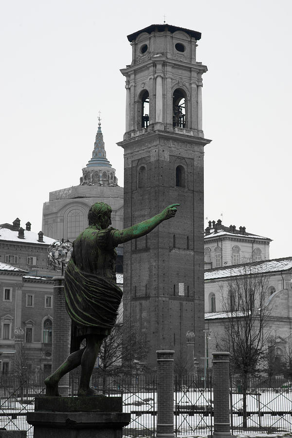 Torino Statue Photograph by Sonny Marcyan