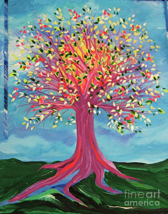 Nature Painting - Toris Tree by jrr by First Star Art