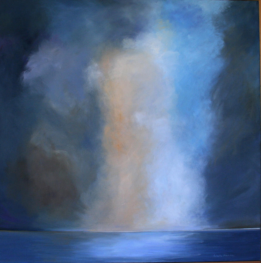 Abstract Painting - Tormenta by Victoria Sheridan