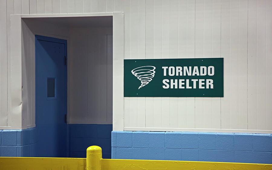Tornado Shelter Photograph by Jim West