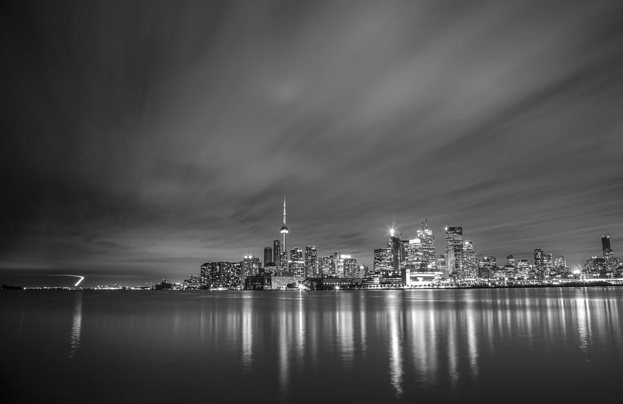 Toronto Black and White Photograph by John McGraw