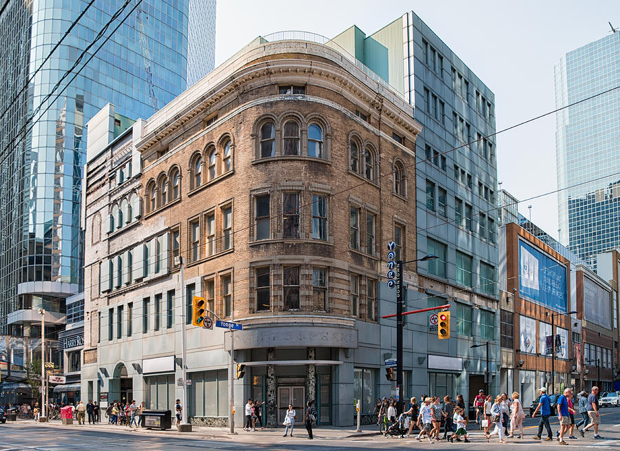 Toronto, Canada: heritage building integration into modern architecture Photograph by Manoa