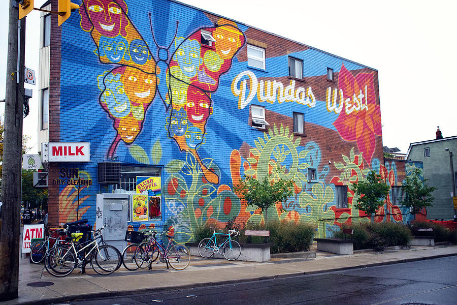 Butterfly Photograph - Toronto Dundas West by Tanya Harrison