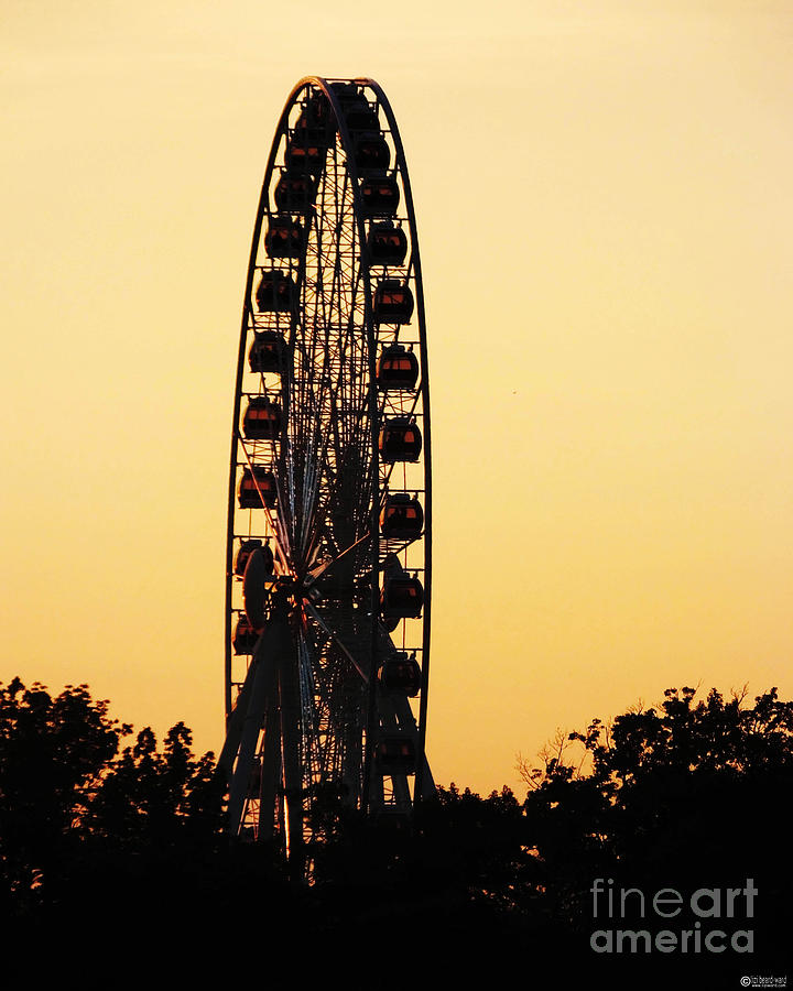 Toronto Ferris Wheel Niagara Falls Photograph by Lizi Beard-Ward