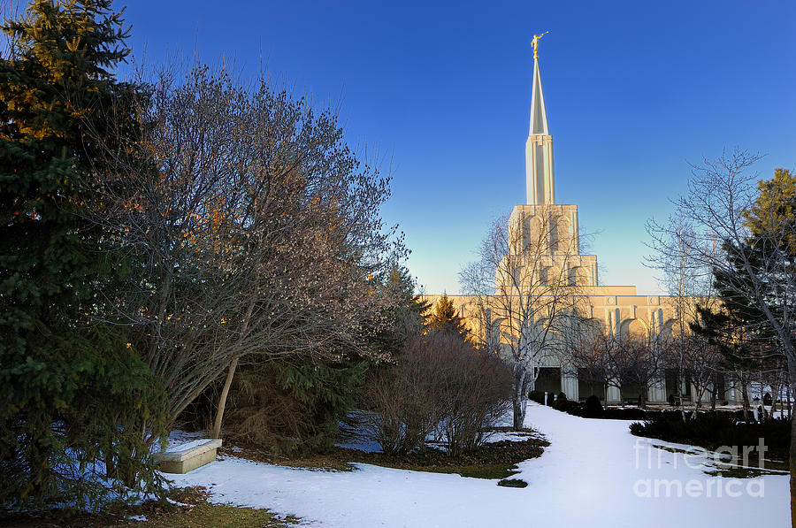 Toronto LDS Mormon Temple Photograph by Laurent Lucuix