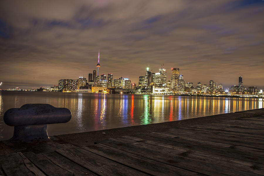 Toronto Skyline and Boardwalk Photograph by John McGraw