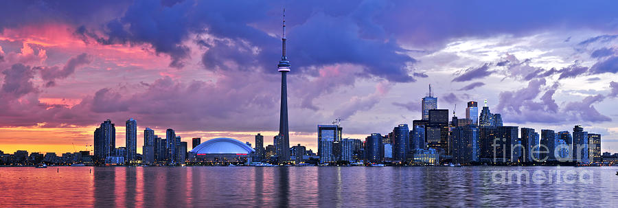 Toronto Photograph - Toronto skyline 1 by Elena Elisseeva