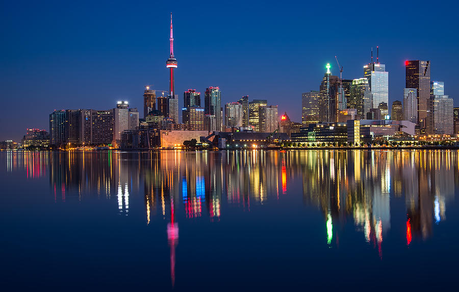 Skyline Photograph - Toronto Skyline by James Wheeler