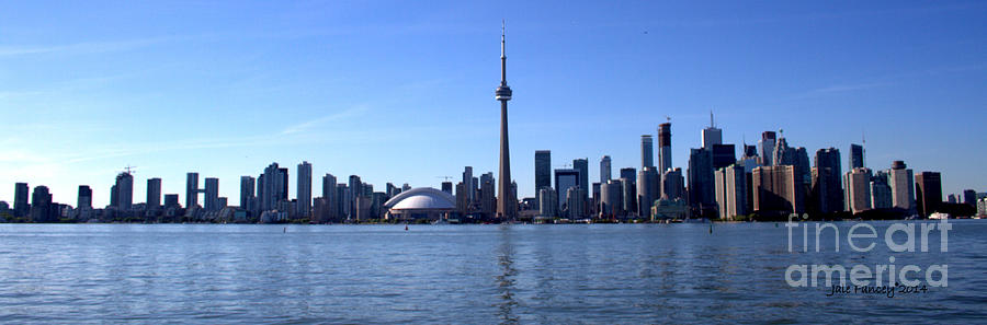 Toronto Skyline Panorama Photograph by Jale Fancey