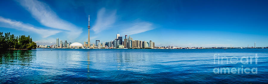 Toronto skyline panorama Photograph by JR Photography