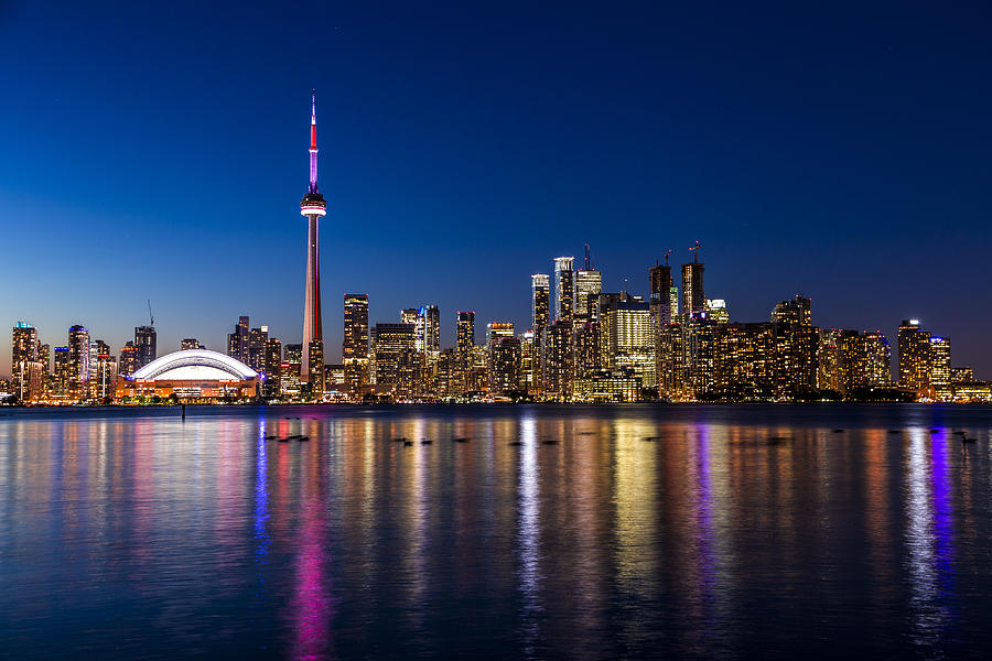 Toronto skyline Photograph by Pierre Ogeron