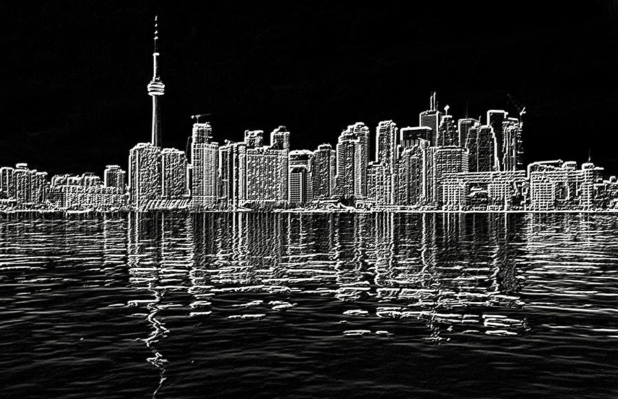 Toronto Skyline Photograph by Valentino Visentini