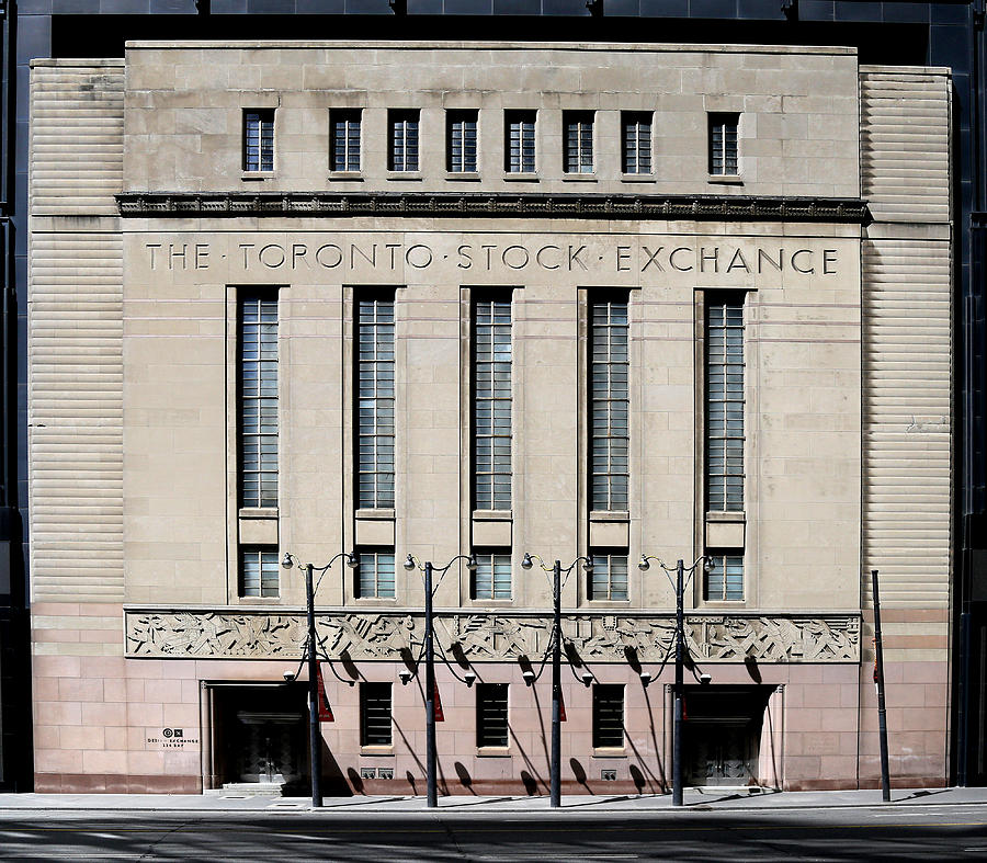 Toronto Stock Exchange 1 Photograph by Andrew Fare