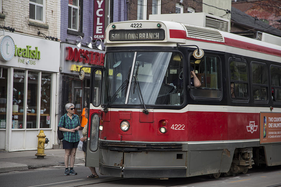 Toronto Trolley  Photograph by John McGraw