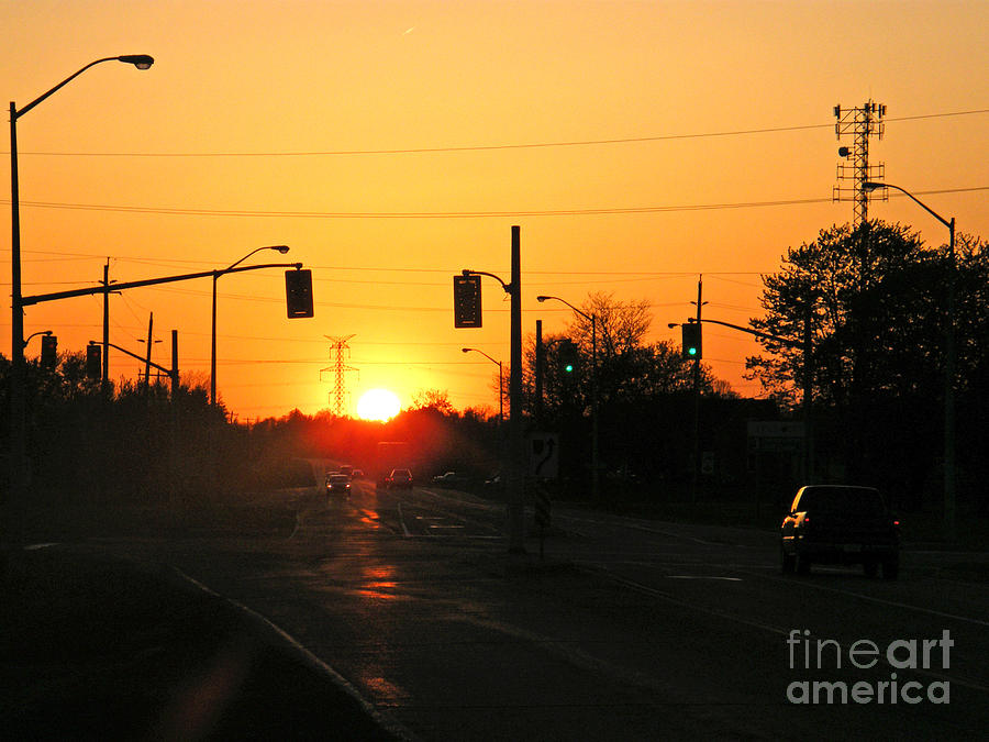 Toronto - Urban Sunset Photograph by Phil Banks
