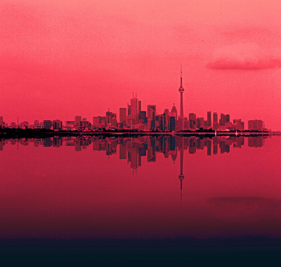 Toronto with a twist Photograph by John Stuart Webbstock
