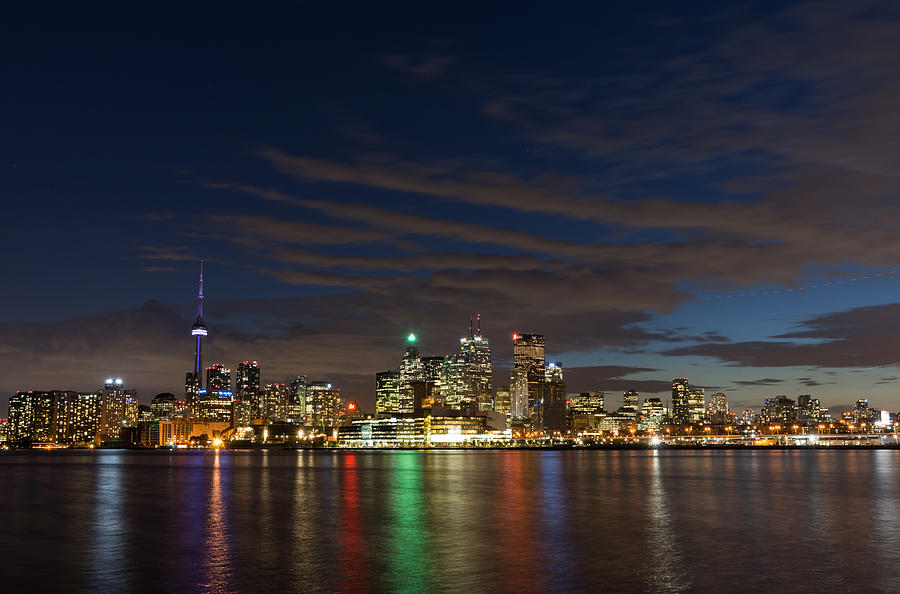Torontos Dazzling Skyline  Photograph by Georgia Mizuleva