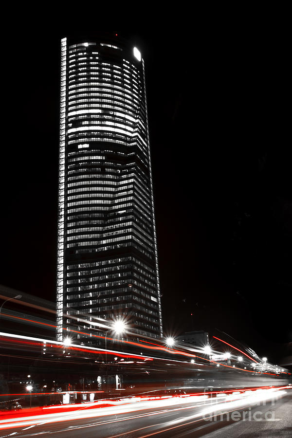 Madrid Photograph - TorreEspacio by JoseAngel Izquierdo Madrid Photograph - TorreEspacio by JoseAngel Izquierdo