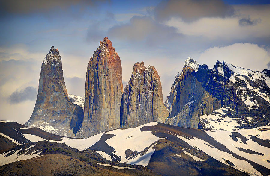 Torres del Paine Photograph by Claudio Bacinello