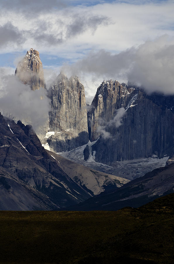 Torres del Paine in Chilean Patagonia Photograph by Sally Ross