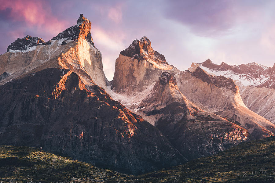 Torres del Paine National Park, Chilean Patagonia Photograph by © Marco Bottigelli