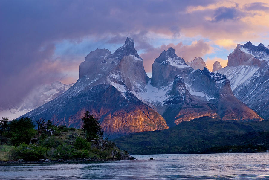 Torres Del Paine National Park, Cuernos Photograph by Howie Garber