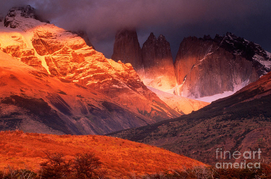 Torres Del Paine Np, Chile Photograph by Art Wolfe