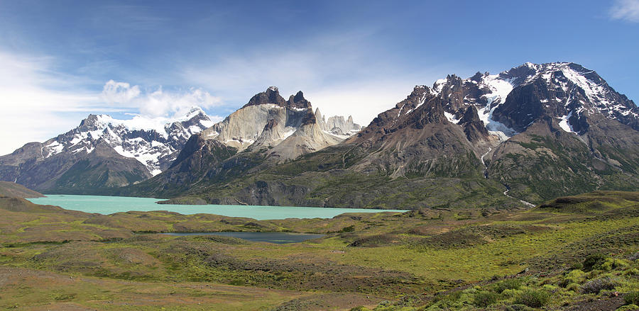 Torres Del Paine, Panorama Photograph by Gunter Hartnagel